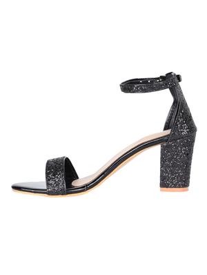 black ankle strap sandals - 16887647 - Standard Image - 2