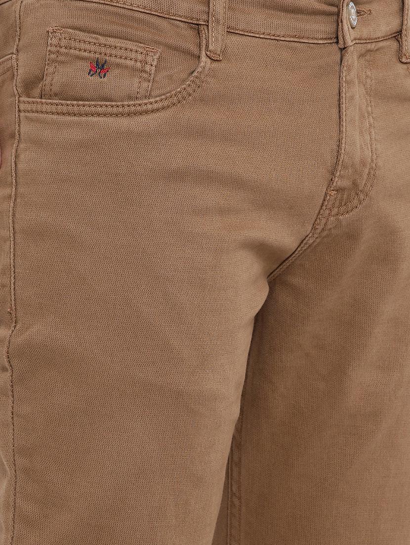 brown solid chinos - 16888438 - Zoom Image - 5