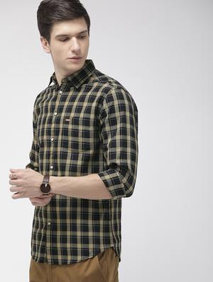black checkered casual shirt - 16889168 - Standard Image - 2