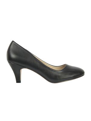 black slip on pumps - 16892160 - Standard Image - 2