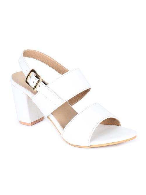 white back strap sandals - 16893692 - Standard Image - 1