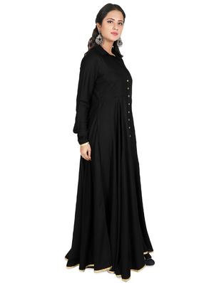 solid flared kurta - 16894536 - Standard Image - 2