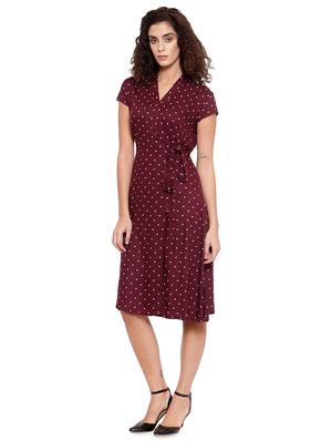 polka dot wrap dress - 16897146 - Standard Image - 2