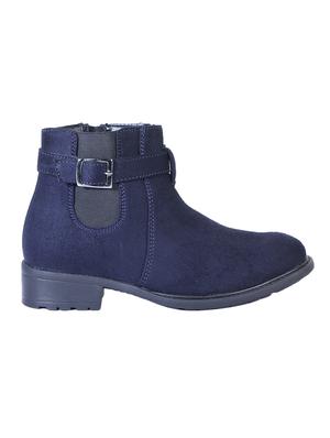 navy ankle boots - 16900097 - Standard Image - 2