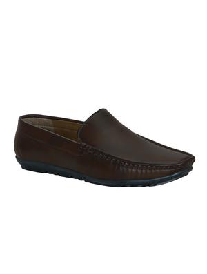 brown slip on loafers - 16901919 - Standard Image - 2