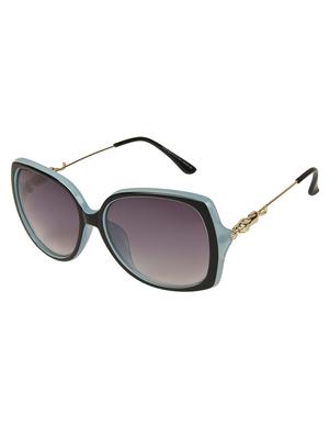 lof gold oversized full rim anti-reflective coating sunglasses for women - 16903567 - Standard Image - 2