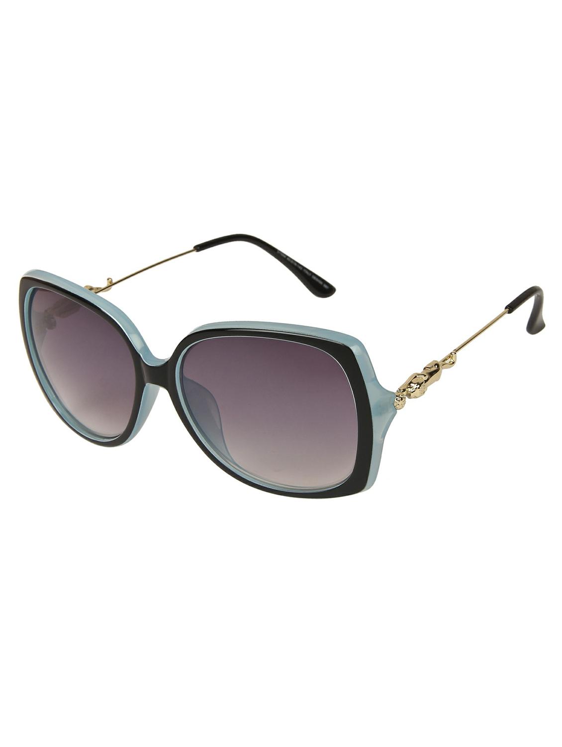 lof gold oversized full rim anti-reflective coating sunglasses for women - 16903567 - Zoom Image - 2