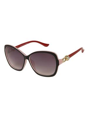 lof pink oversized full rim anti-reflective coating sunglasses for women - 16903571 - Standard Image - 2