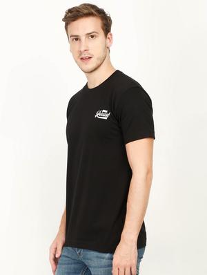 black solid t-shirt - 16903895 - Standard Image - 2