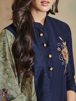 solid semi-stitched suit - 16904836 - Standard Image - 2