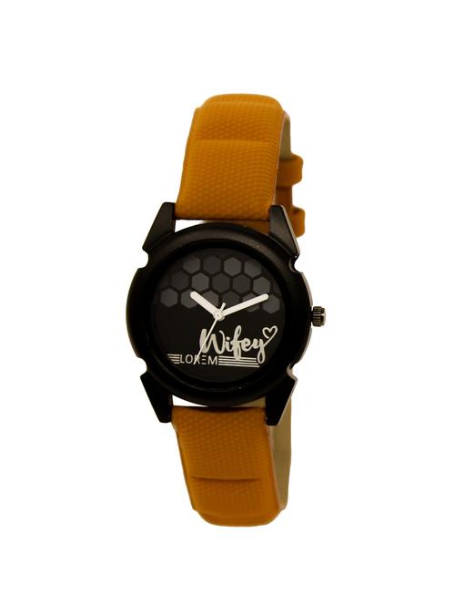 lorem analog black color dial watch for girls-lk-235 - 16908699 - Standard Image - 1