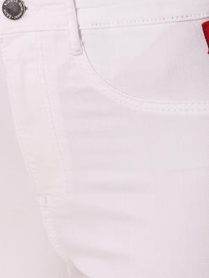 high rise side taped jeans - 16910830 - Standard Image - 5
