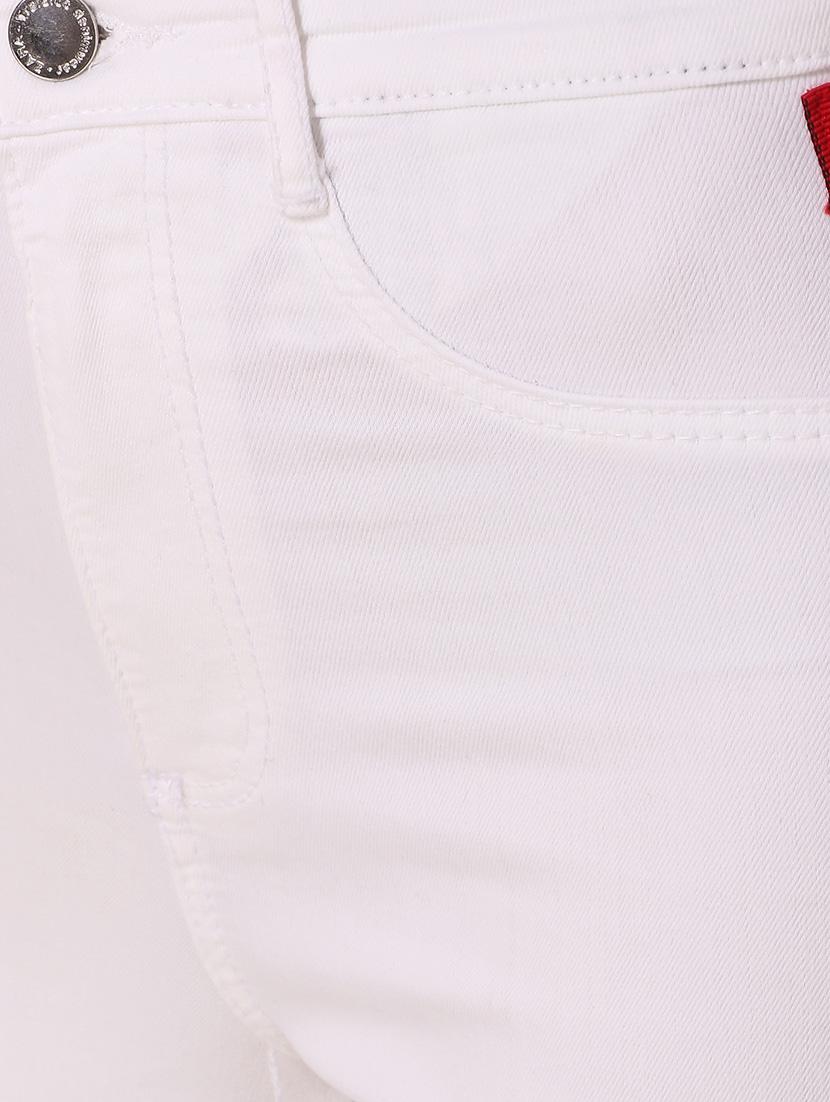 high rise side taped jeans - 16910830 - Zoom Image - 5
