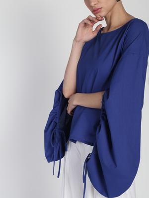 slit sleeves solid top - 16911338 - Standard Image - 5
