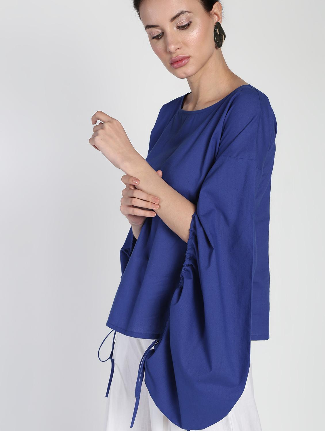 slit sleeves solid top - 16911338 - Zoom Image - 2