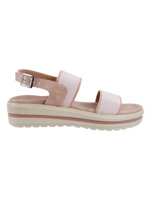 pink back strap sandals - 16911655 - Standard Image - 2