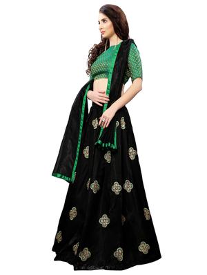 embroidered flared lehenga - 16913968 - Standard Image - 2