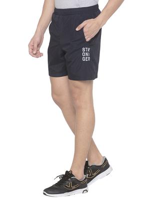 navy blue printed shorts - 16915594 - Standard Image - 2