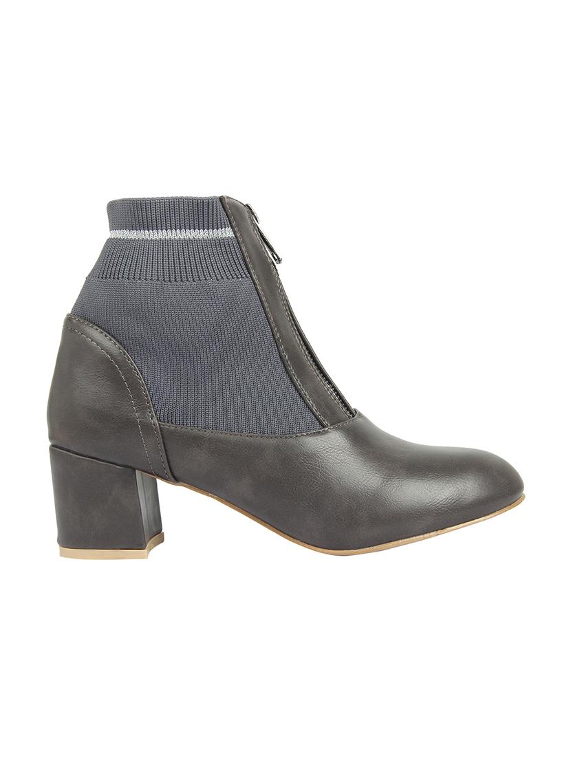 grey ankle boots - 16918099 - Zoom Image - 2