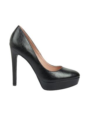 black slip on pumps - 16918106 - Standard Image - 2