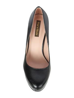 black slip on pumps - 16918106 - Standard Image - 5
