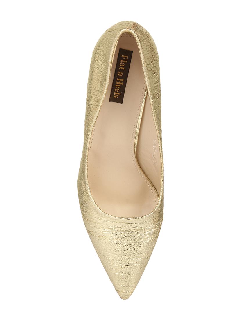 gold slip on pumps - 16918110 - Zoom Image - 5