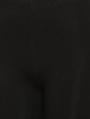 black viscose capri leggings capris - 16918278 - Standard Image - 5
