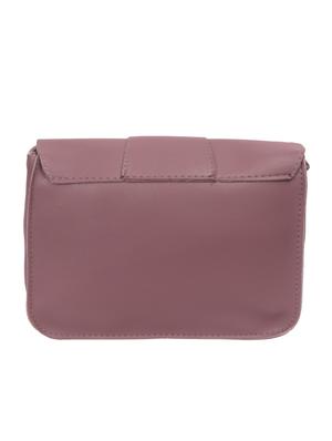purple leatherette (pu) regular sling bag - 16919001 - Standard Image - 2