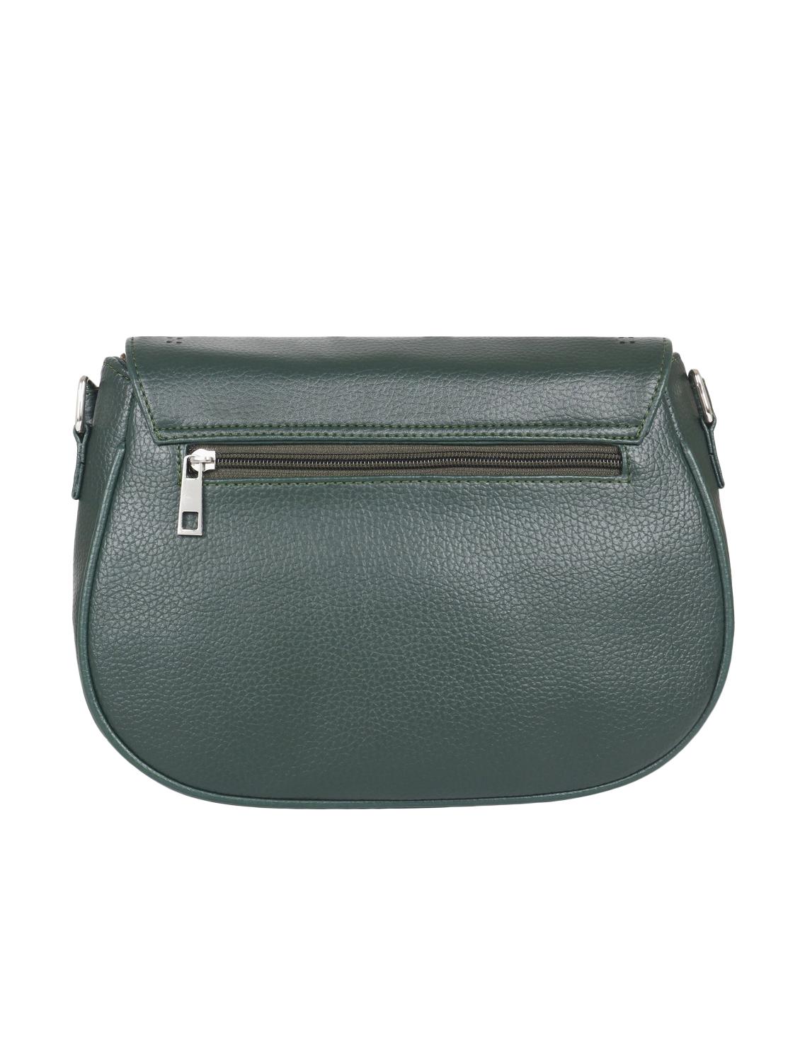green leatherette (pu) regular sling bag - 16923916 - Zoom Image - 2