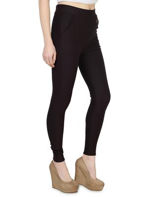 high rise solid jeggings - 16925826 - Standard Image - 2