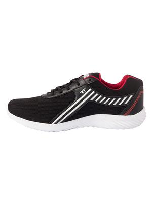 black lace up sport shoes - 16927974 - Standard Image - 2