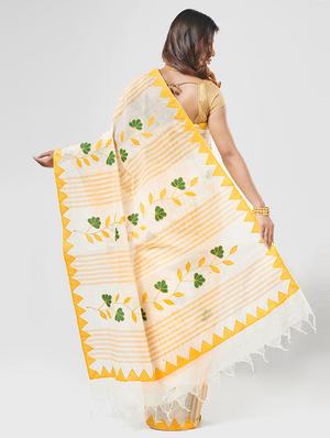 self design woven saree - 16929240 - Standard Image - 2