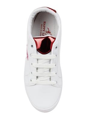 white lace-up sneakers - 16929501 - Standard Image - 5