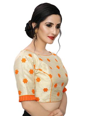 back detail embroidered blouse - 16933909 - Standard Image - 2