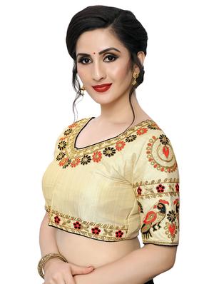 back detail embroidered blouse - 16933917 - Standard Image - 2