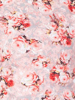 round neck floral top - 16935516 - Standard Image - 5