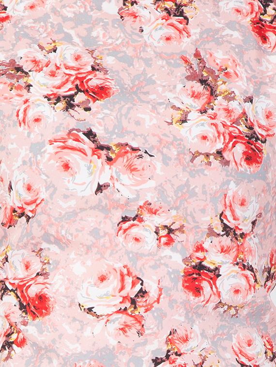 round neck floral top - 16935516 - Zoom Image - 5