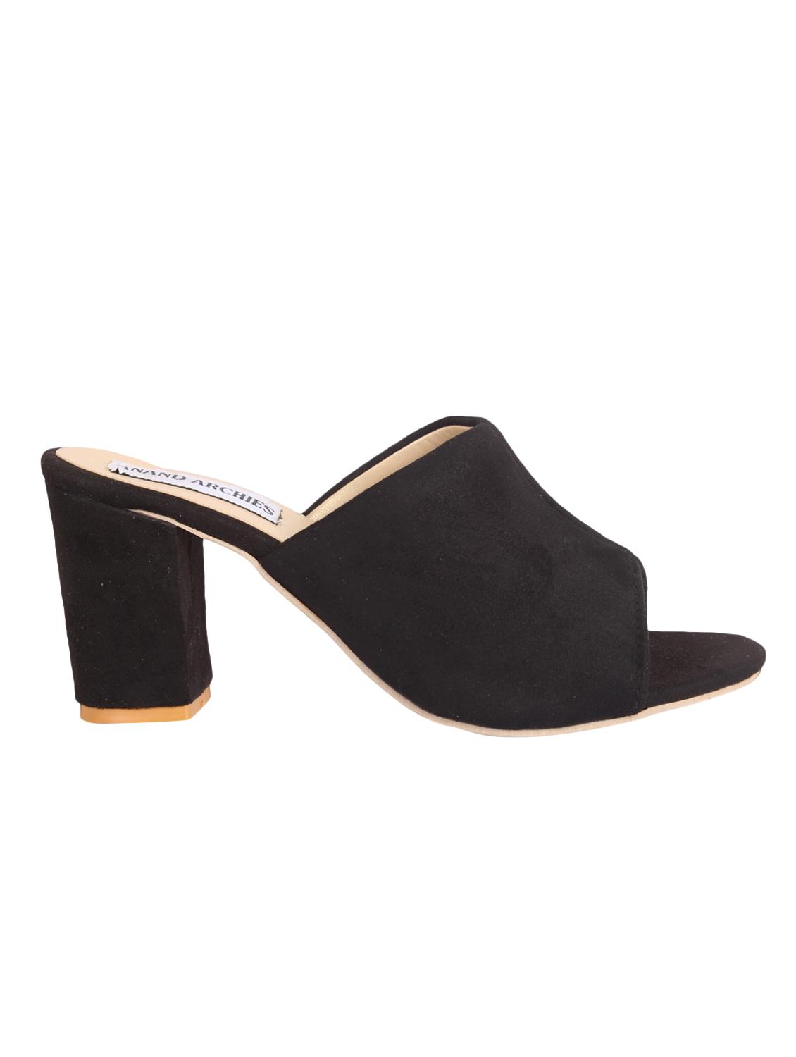 black slip on sandals - 16936822 - Zoom Image - 2