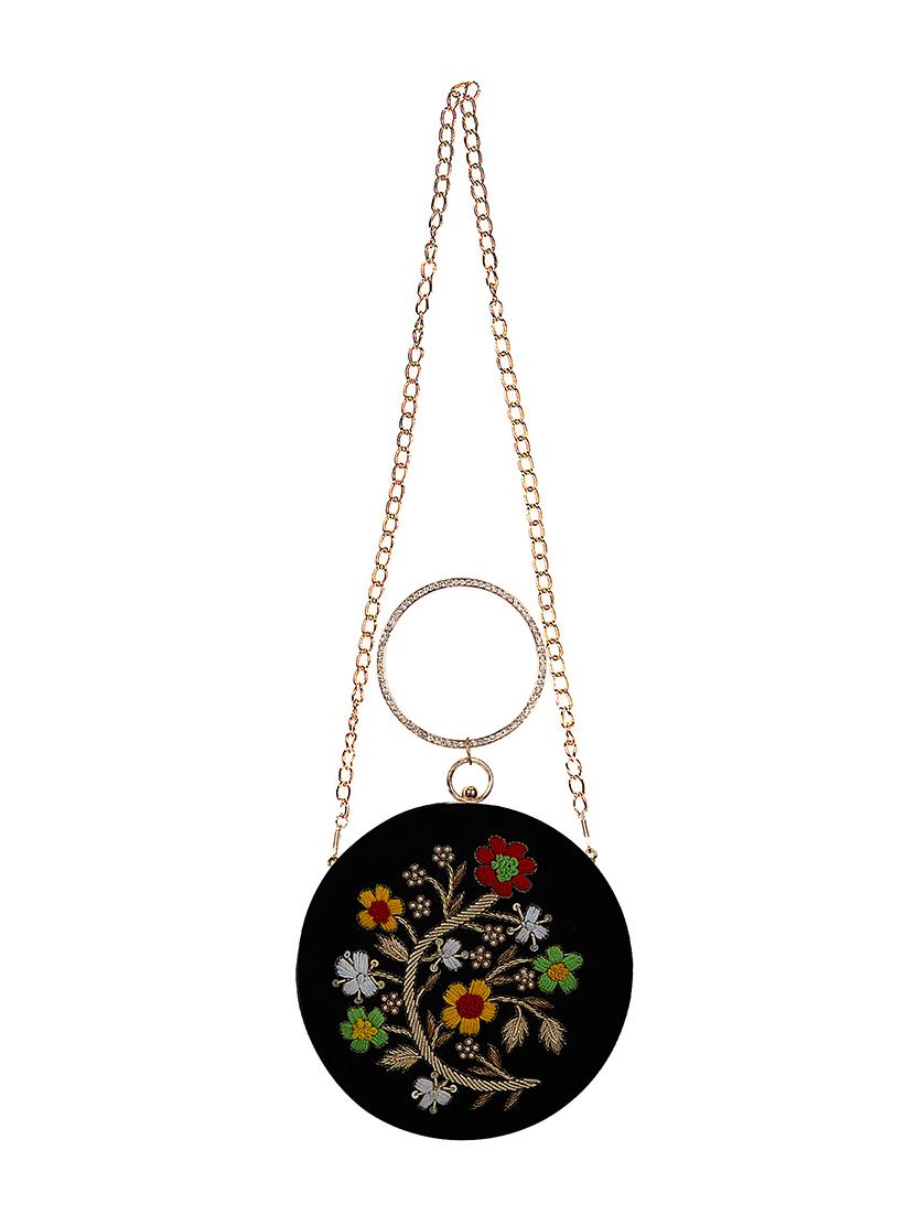 black velvet box clutch - 16939271 - Zoom Image - 5