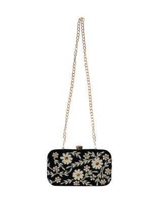 green velvet box clutch - 16939282 - Standard Image - 5