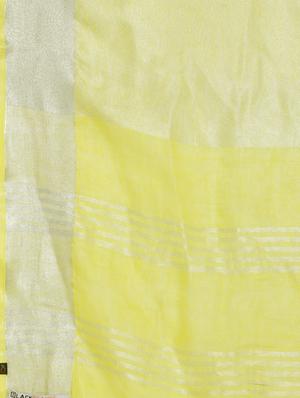 solid handloom saree with blouse - 16940667 - Standard Image - 5