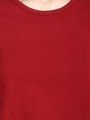 round neck crop tee - 16943880 - Standard Image - 5