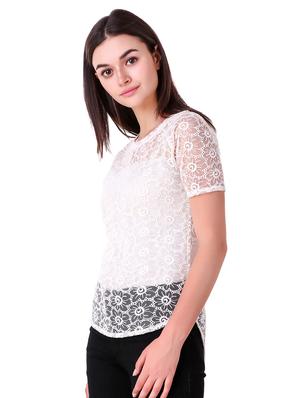 floral laced high-low top - 16943986 - Standard Image - 2
