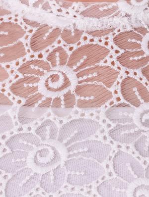 floral laced high-low top - 16943986 - Standard Image - 5