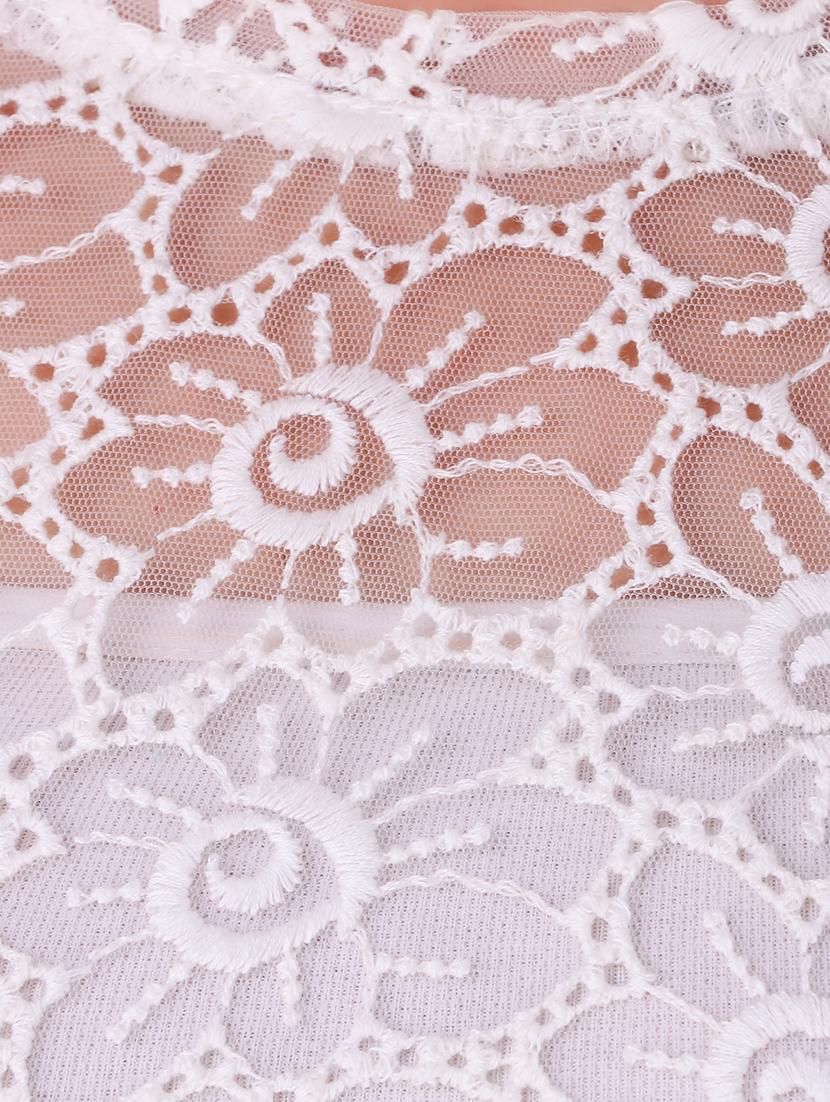 floral laced high-low top - 16943986 - Zoom Image - 5