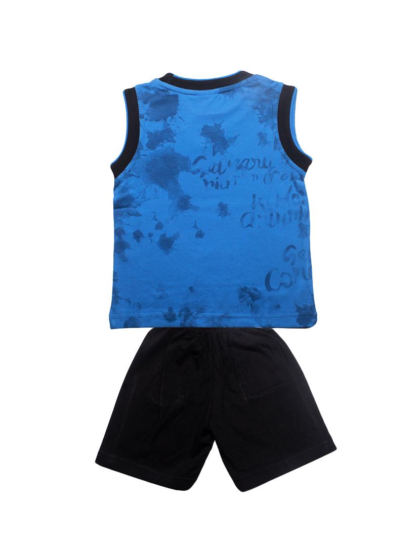 blue cotton dungarees twin sets - 16945542 - Zoom Image - 2