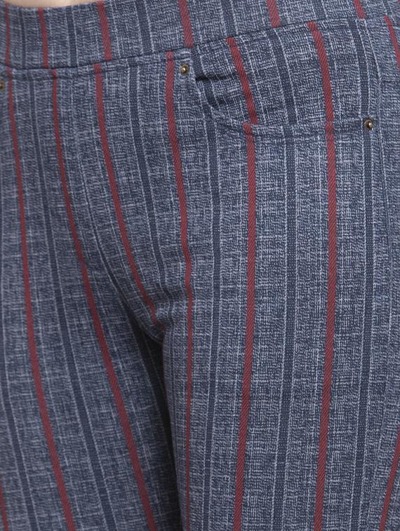 mid rise checkered trouser - 16945601 - Zoom Image - 5