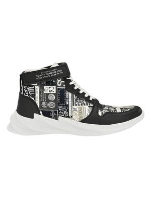 black lace up sneakers - 16945979 - Standard Image - 2