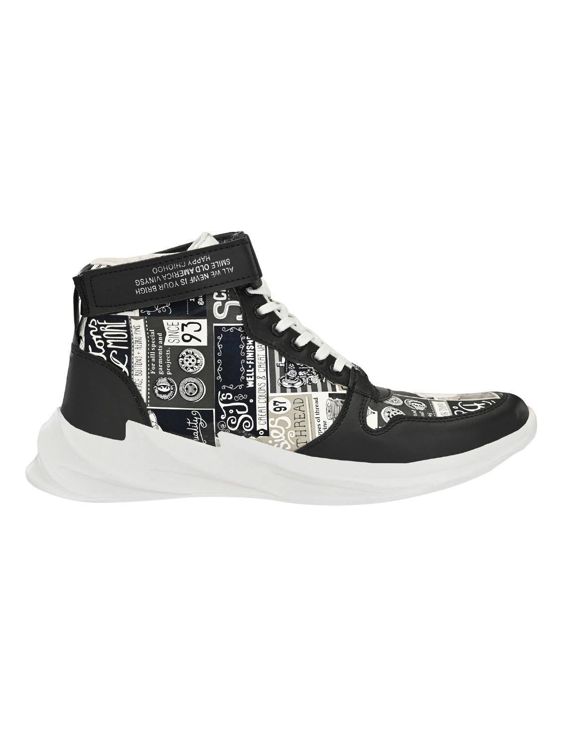 black lace up sneakers - 16945979 - Zoom Image - 2