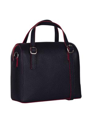 blue leatherette (pu) messenger sling bag - 16946567 - Standard Image - 2